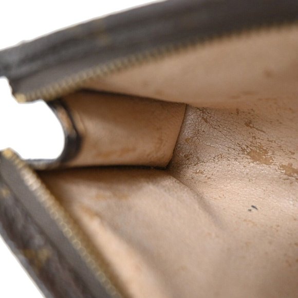 LOUIS VUITTON Poche Toilette 15 Clutch Pouch Bag Monogram Leather M47546 60KA013 - Picture 16 of 16